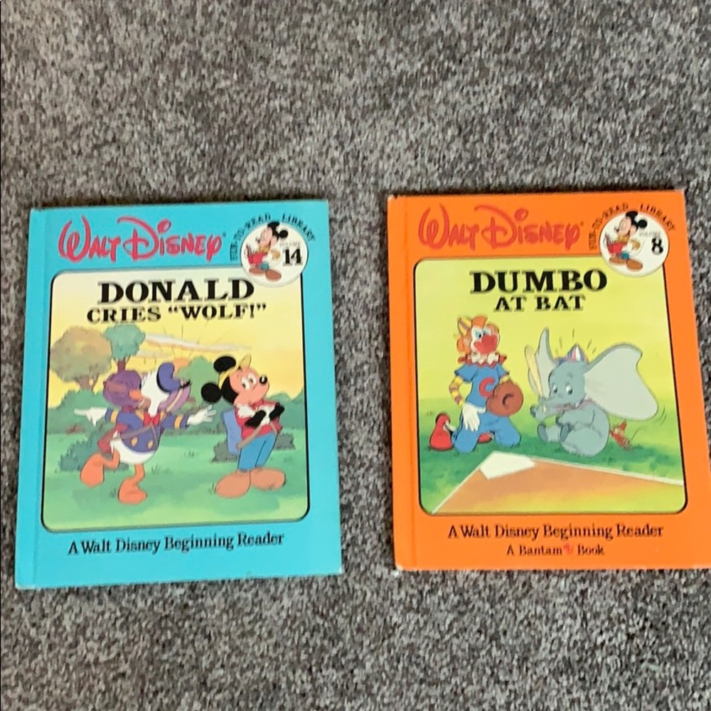 Walt Disney Fun to Read Books.